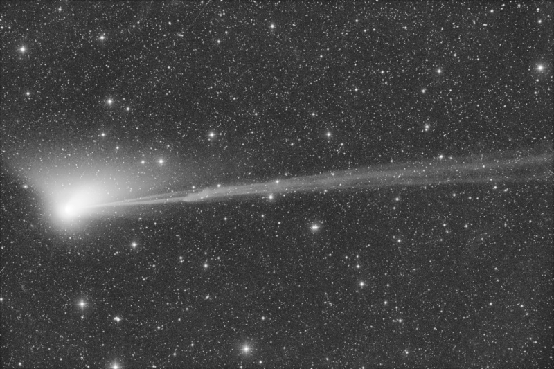 Появилось изображение кометы, которая прилетает раз в 50 тыс. лет: Солнце «оторвало» ее хвост (фото)
