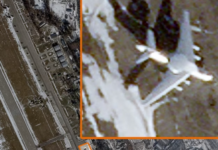 Самолет в Беларуси: спутник показал Ан-50 до удара