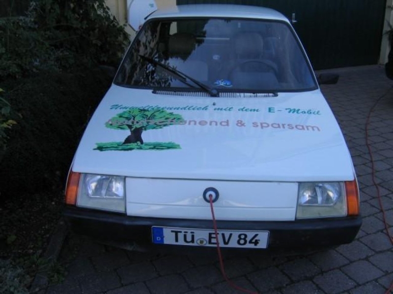 В Германии обнаружили уникальный электромобиль ЗАЗ «Таврия» (фото)