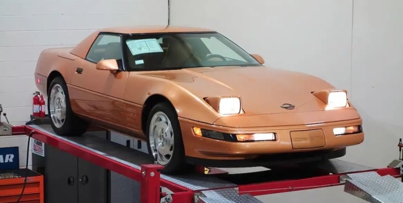 В США обнаружен раритетный Chevrolet Corvette 90-х без пробега (фото)