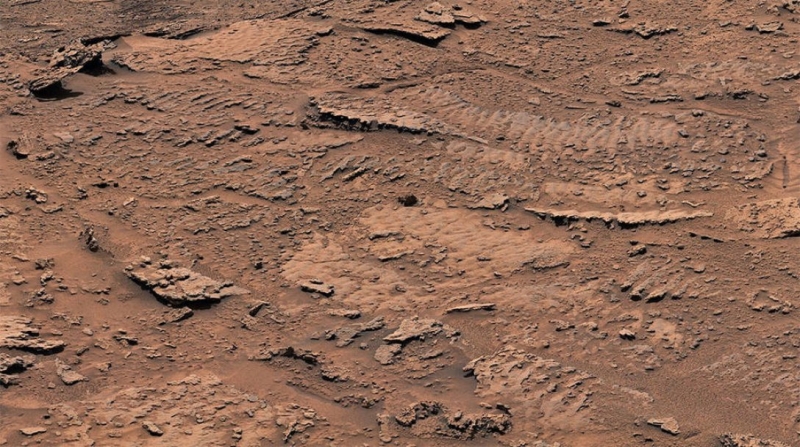 Волны на Марсе. Curiosity нашел следы древнего озера на одной из гор Красной планеты (фото)