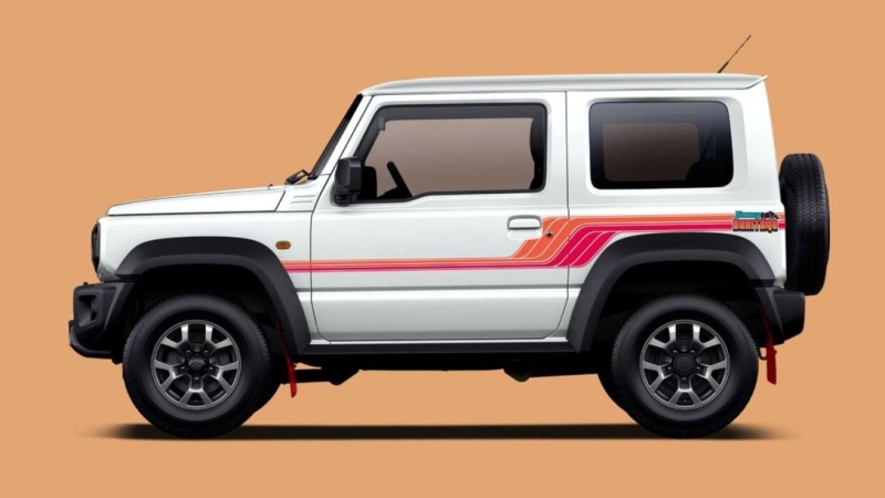 Suzuki Jimny получил оригинальную ретро-версию в стиле 70-х годов (фото)